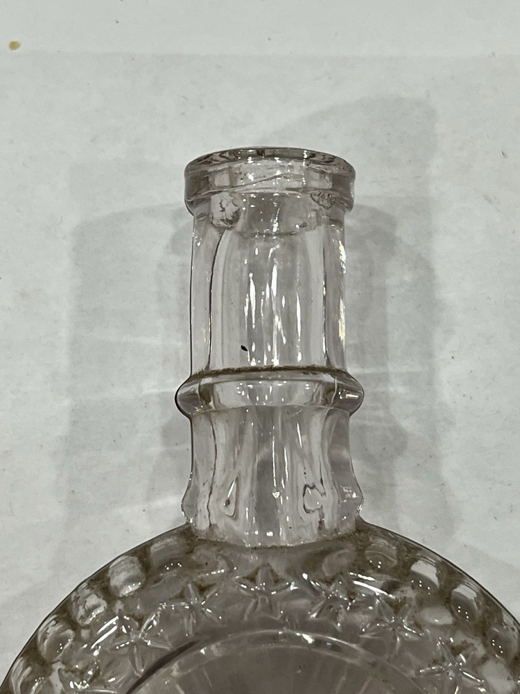 Vintage Embossed Star Perfume Bottle