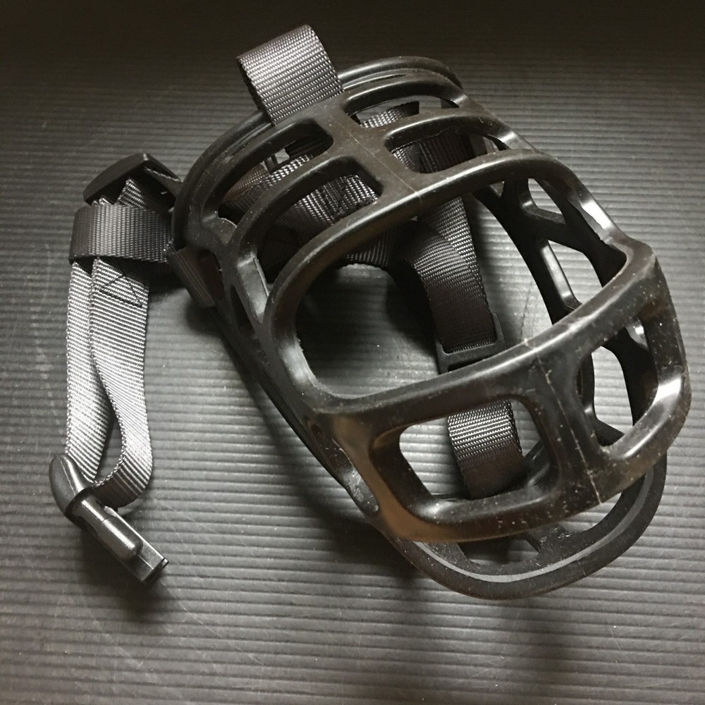 Comfortable Basket Muzzle For Dogs, Durable Plastic, Adjustable Straps