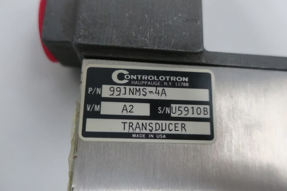 Controlotron 991NMS-4A Transducer