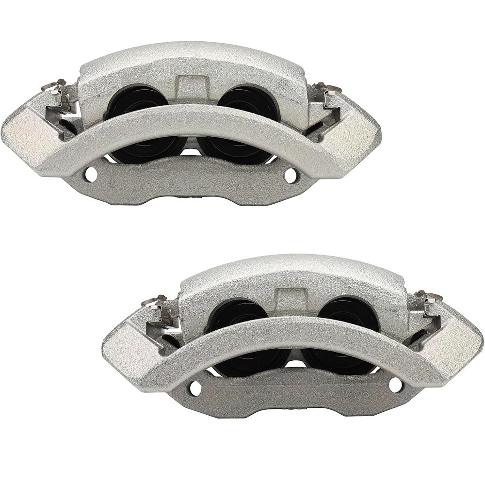 Pair Front Left Right Disc Brake Calipers w/ Bracket for Dodge Ram 1500 Durango