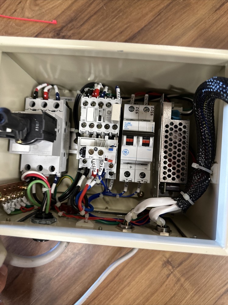 NKC CONTROL BOX. GE COMPONENTS