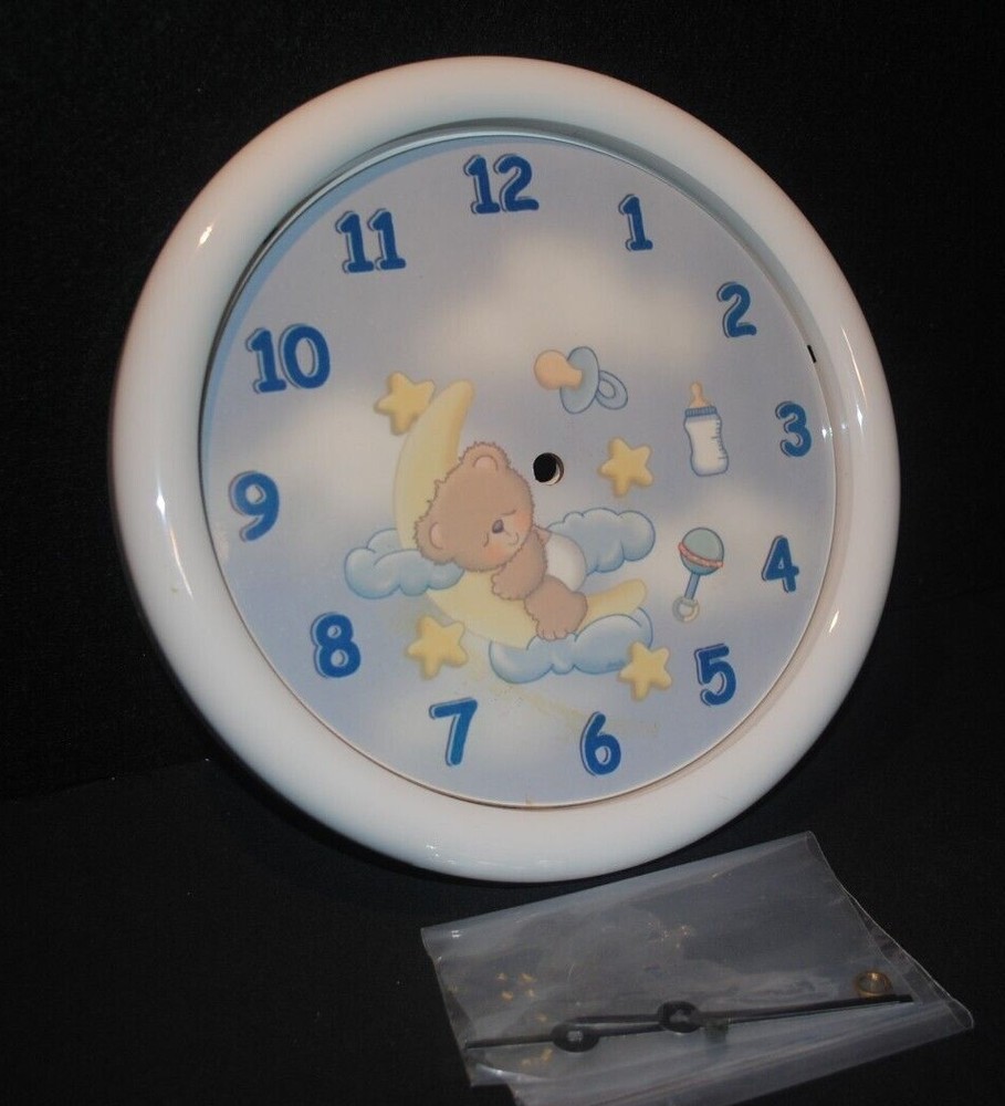  13 Sublimation Clock kit blanks, white plastic frames in individual boxes