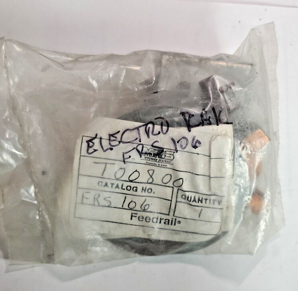 FEEDRAIL FRS-106 3 POLE 60 AMP END FEED SET