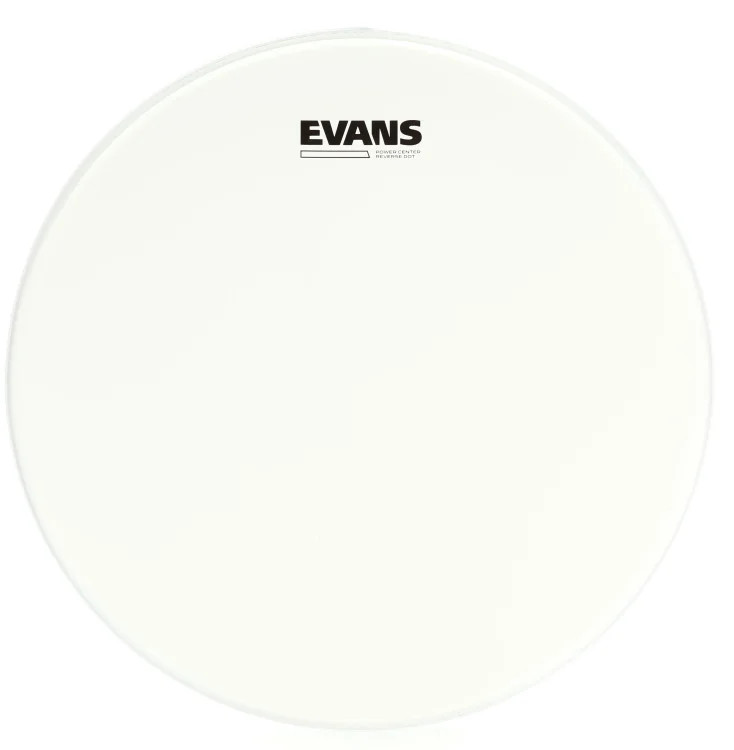 Evans Power Center Reverse Dot Drumhead - 14"