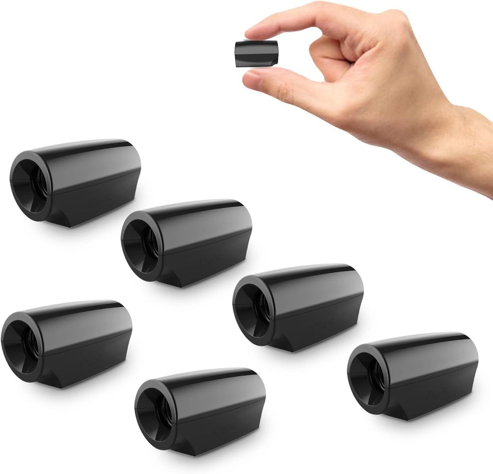 Compact Deer Warning Whistles: 6 Pack, Easy Install, ABS Safety Device