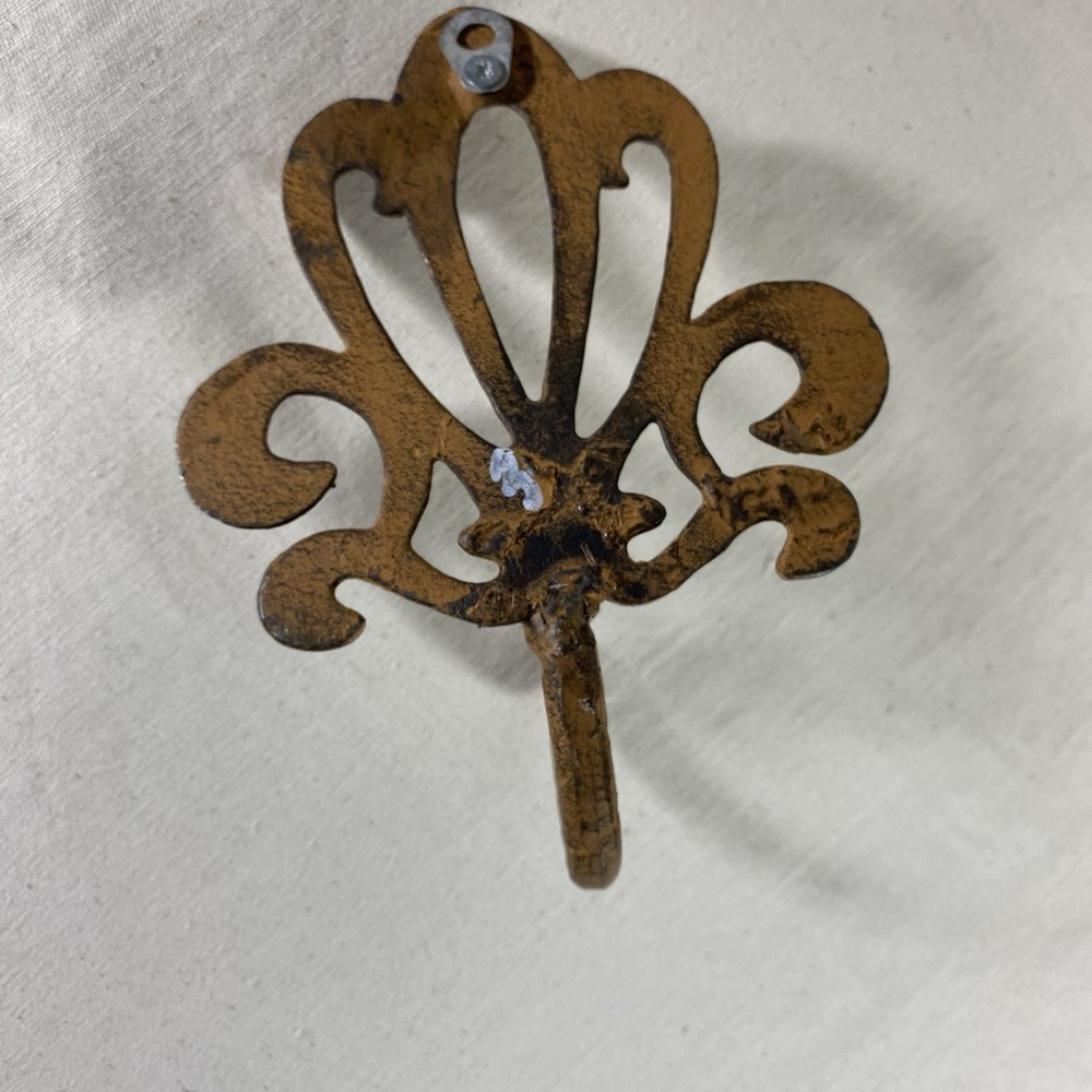 Cast Iron Wall Coat Hook 7”