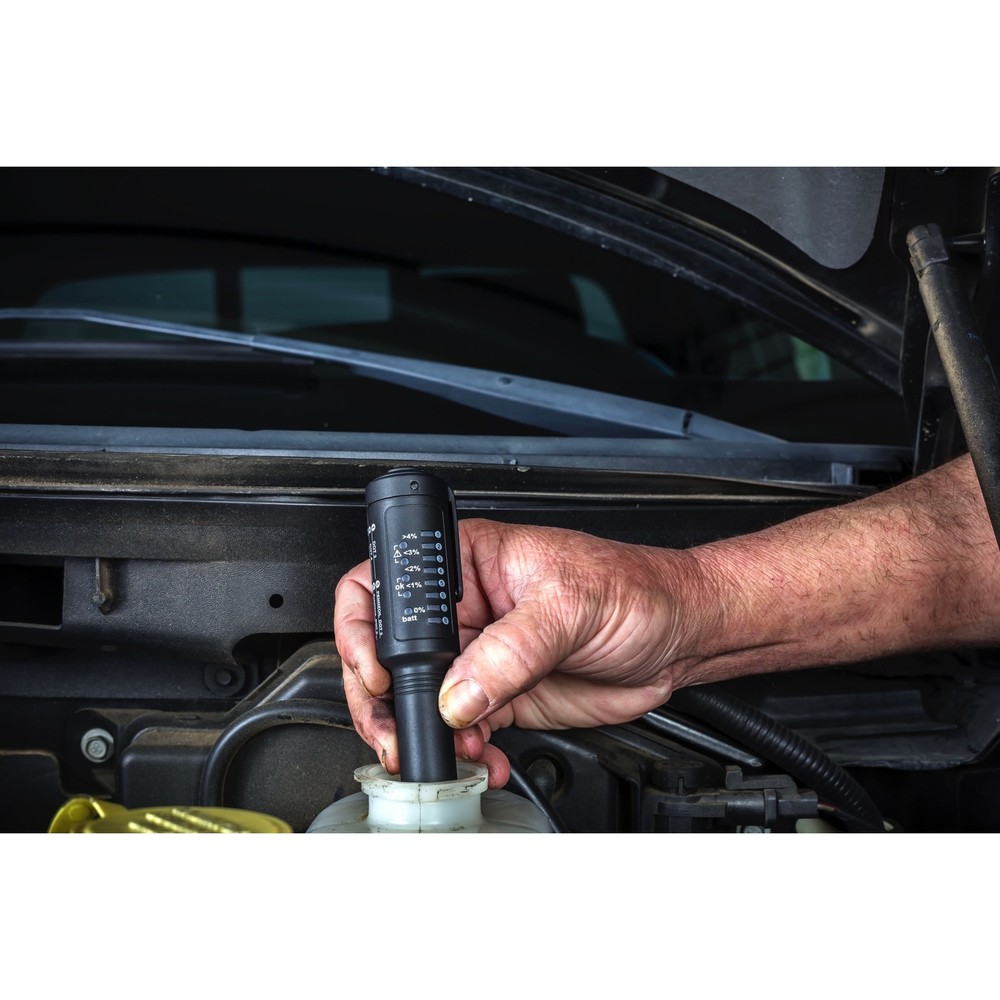 Powerbuilt Universal Brake Fluid Tester Pen with LED Indicator - 647766