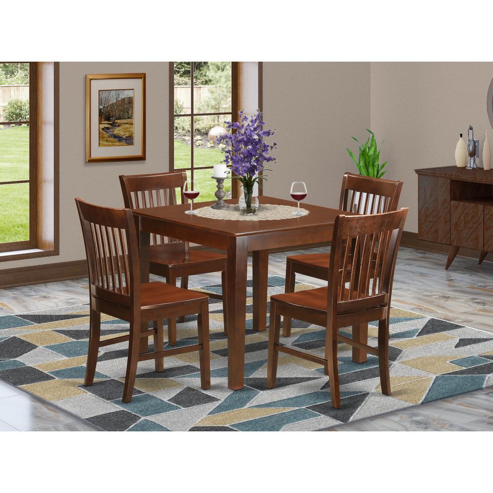 5 PC Kitchen Table set with a Table and 4 Dining Chairs in ...