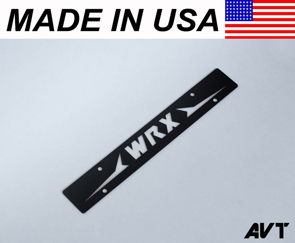 AVT WRX Front License Plate V2 Delete