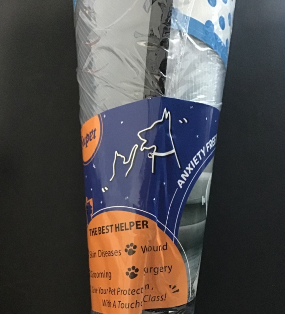 SUPET Pet Cone Recovery Collar 2XL Adjustable NEW