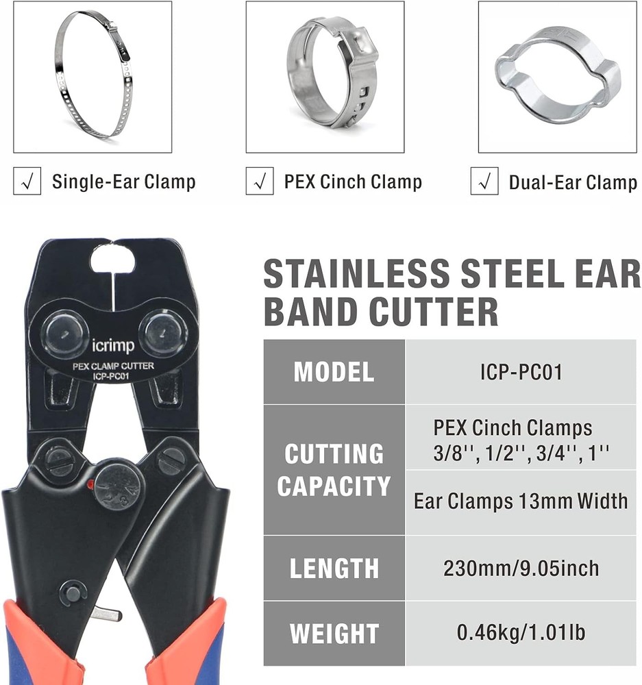 iCrimp PEX Cinch Clamp Removal Tool