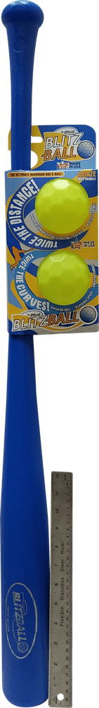 Blitzball Plastic Bat and Two Ball Combo
