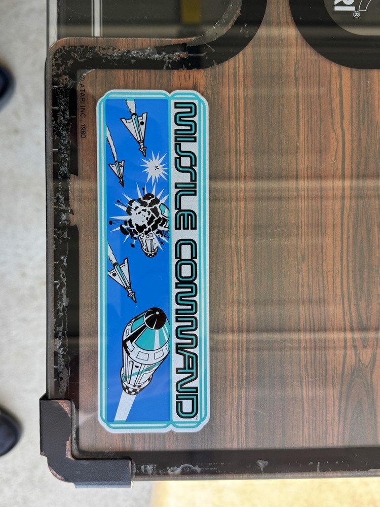 Missile Command arcade game table. Working And In Great Condition!