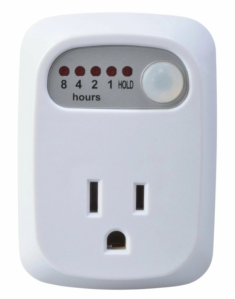 Woods Automatic Shut Off Countdown Timer, Safety Electrical Outlet 5 Presets