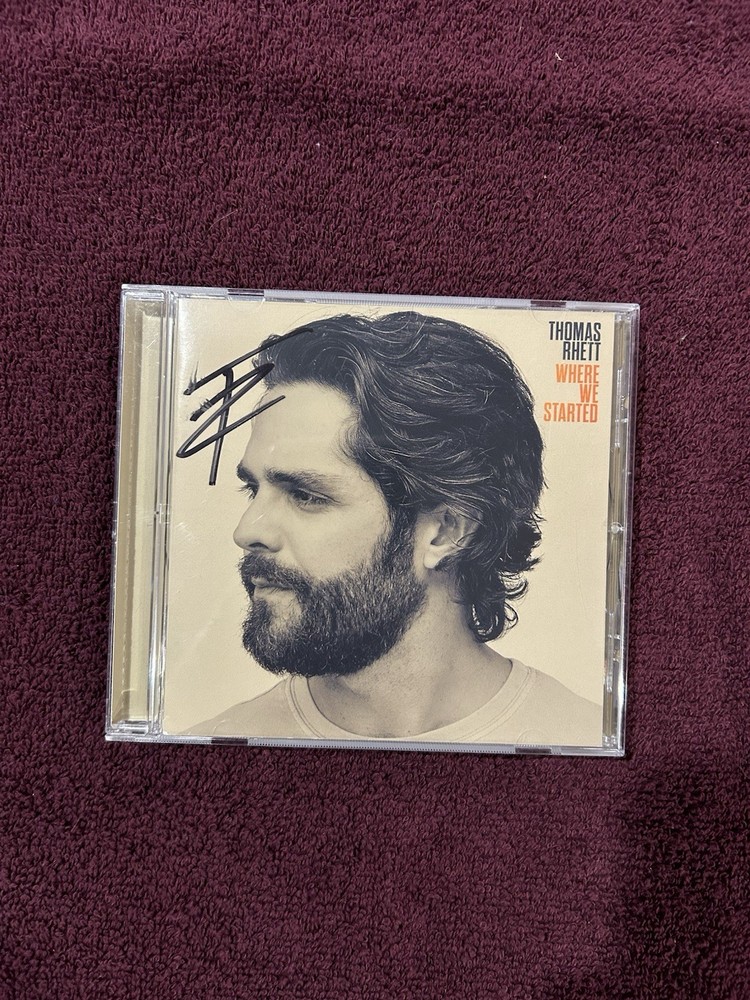 Thomas Rhett Signed Where We Stand CD