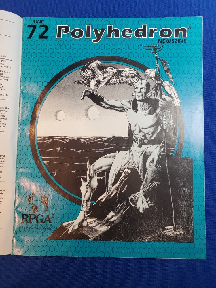 TSR Polyhedron Magazine #72 - RPGA