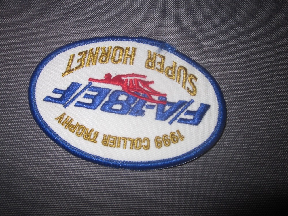 F/A-18E/F Super HORNET 1999 COLLIER TROPHY PATCH