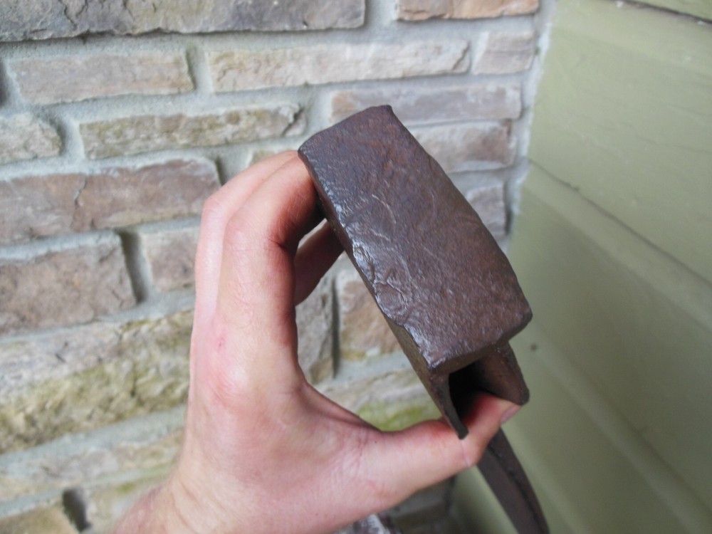 Antique L. Scranton Warranted Broad Head Hewing Axe 5lbs 5oz