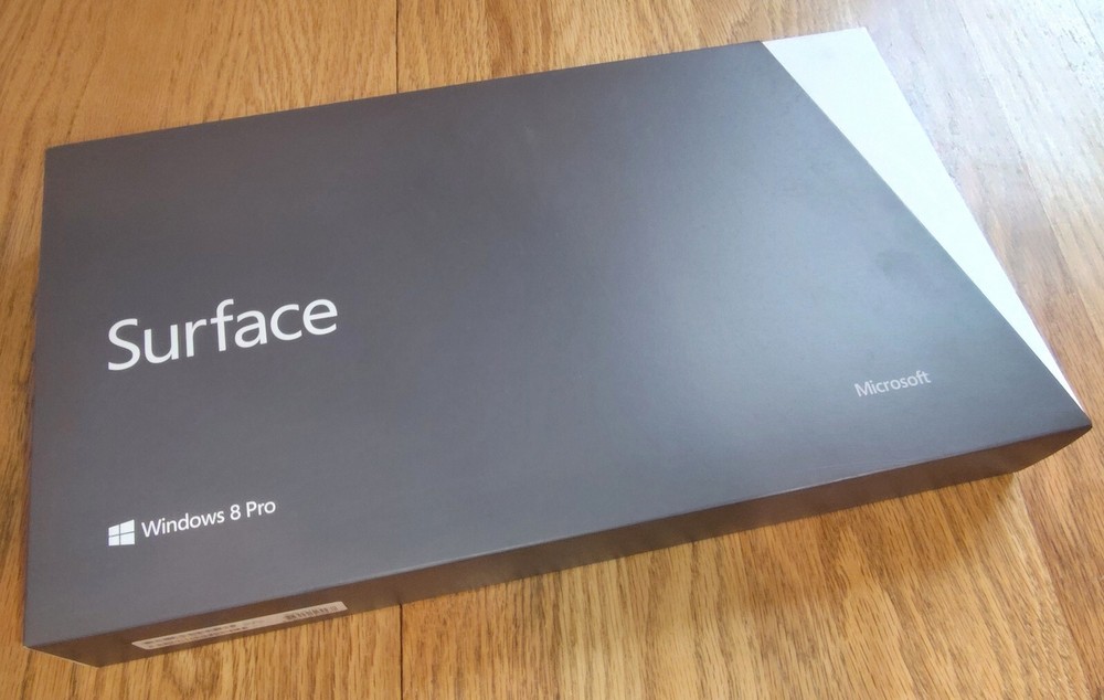 MS Microsoft Surface Pro 128 Model 1514 Original Box and Packing Only! 2013