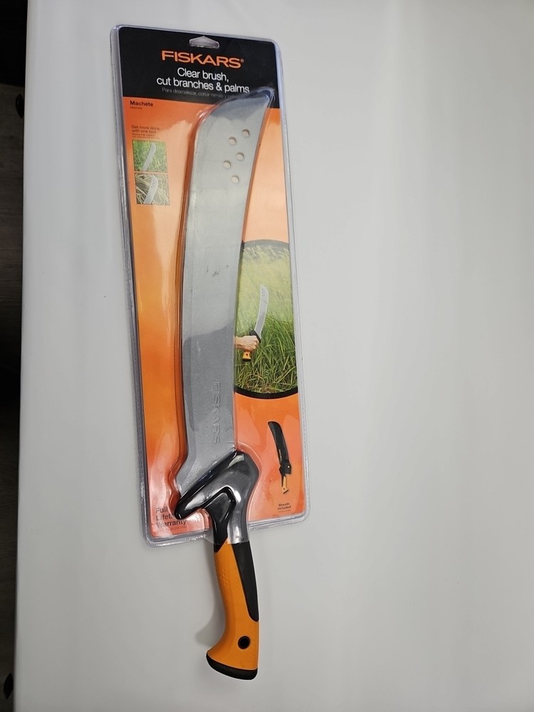 Fiskars 24" Clearing Machete With Sheath