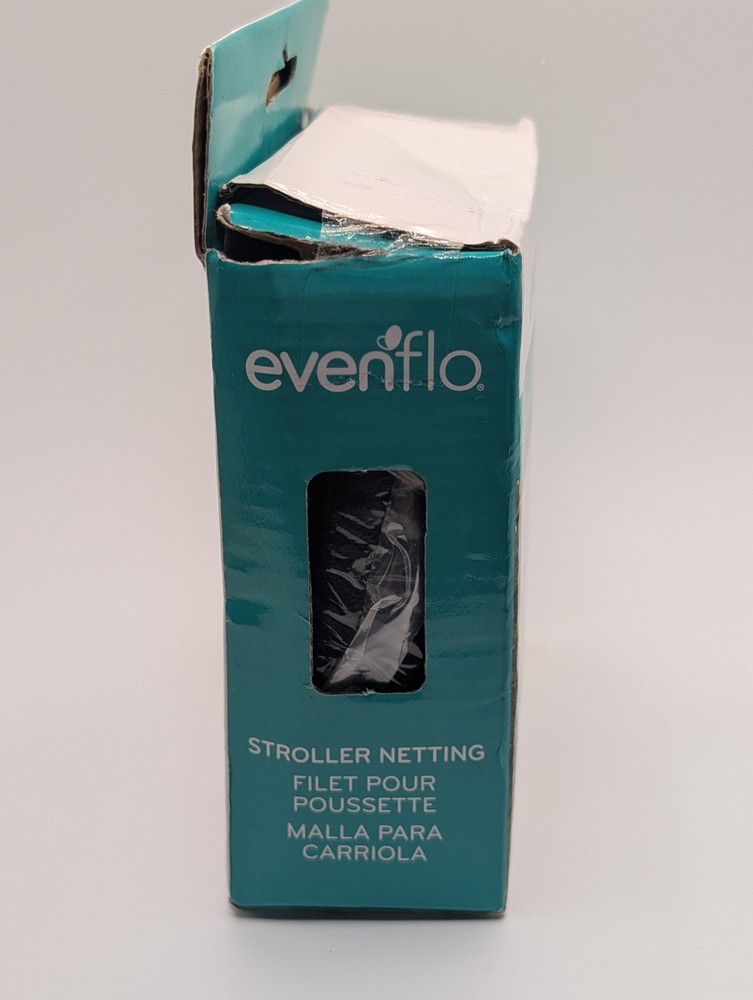 Evenflo Stroller Insect Netting Black Open Box New Item