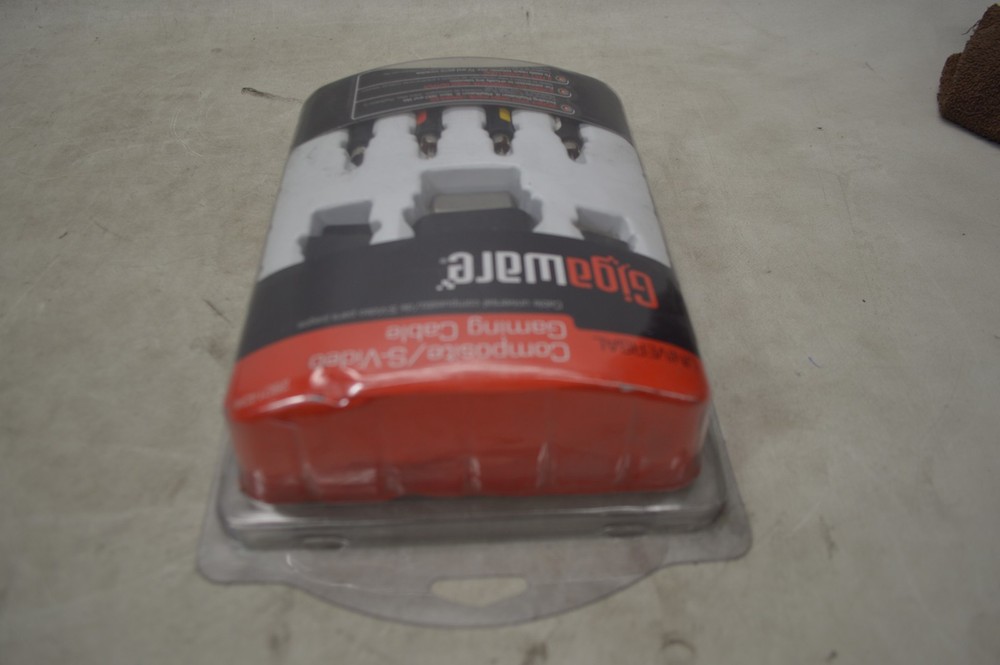 Gigaware Composite/S-Video Gaming Cable *New Unused*