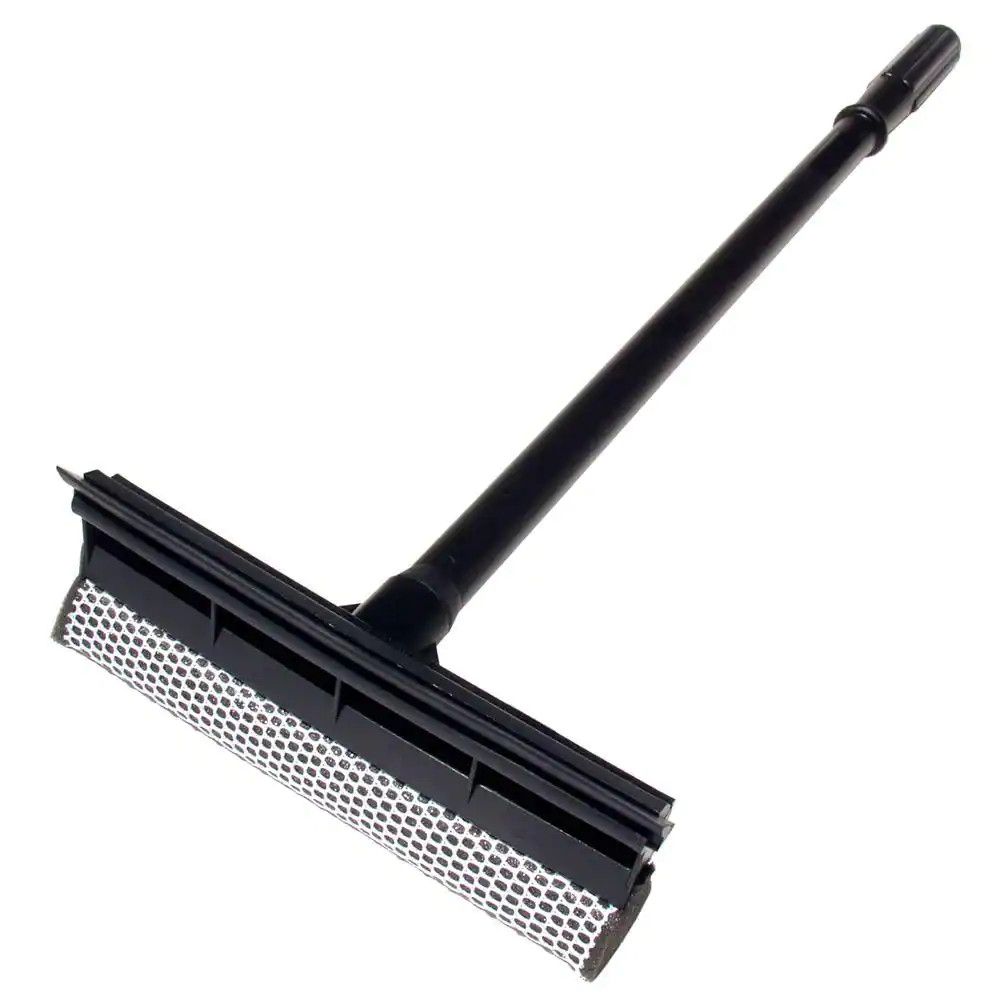 HDX 8 Car Window Windshield Squeegee Head with 16" Handle, 2-sided