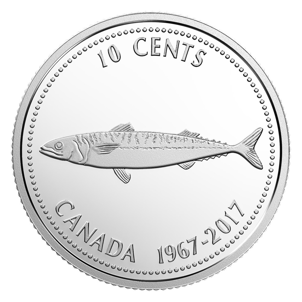 2017 Commemorative Proof Set, 1967 Centennial Issue, All pure silver.