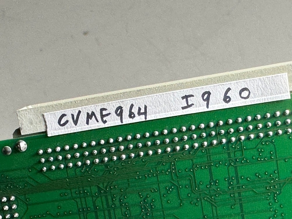 Cyclone Microsystems CVME964 i960 VME CPU Board
