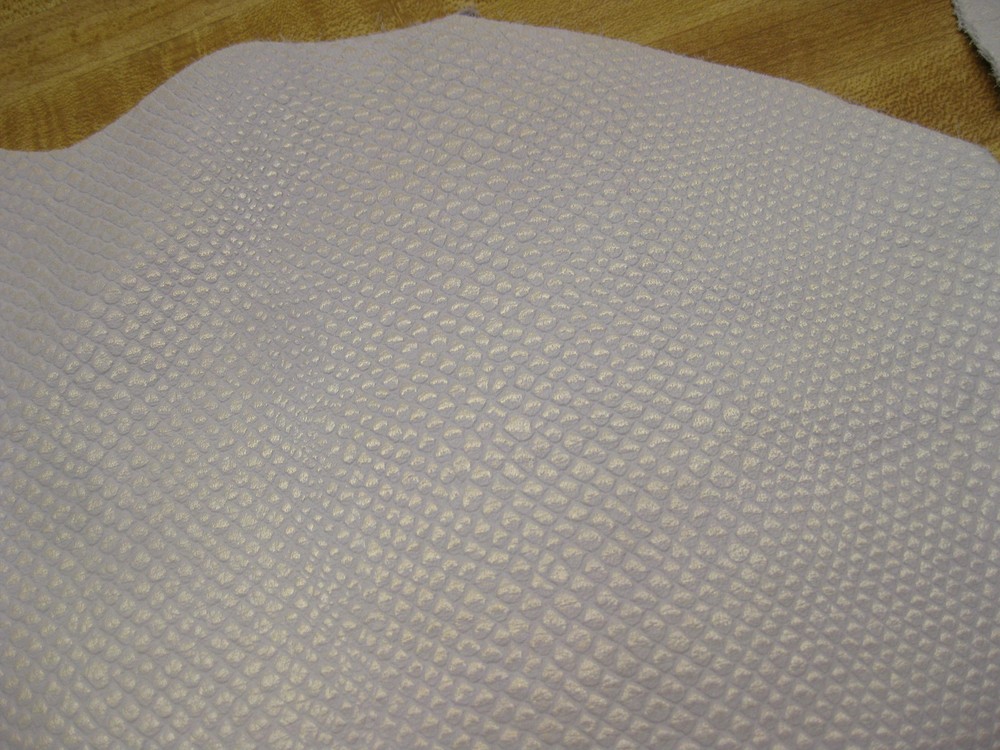 Tanned ( Snake Patterned ) Cow Leather # G 071310 ROW 49