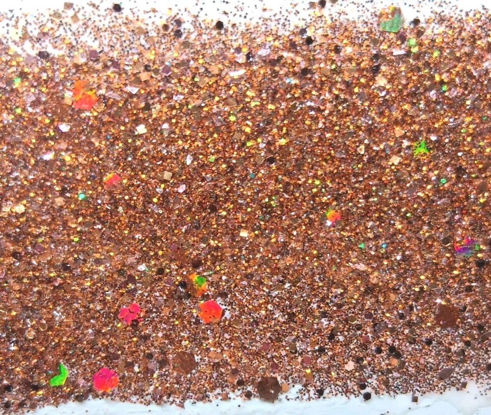 1 TSP Chunky Glitter Mix, BROWN