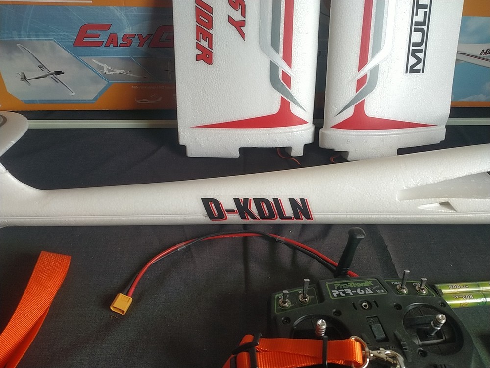 Multiplex RR EasyGlider 4 Multiplex + Pro Tronik PTR 6A V.2 Radio Controlled