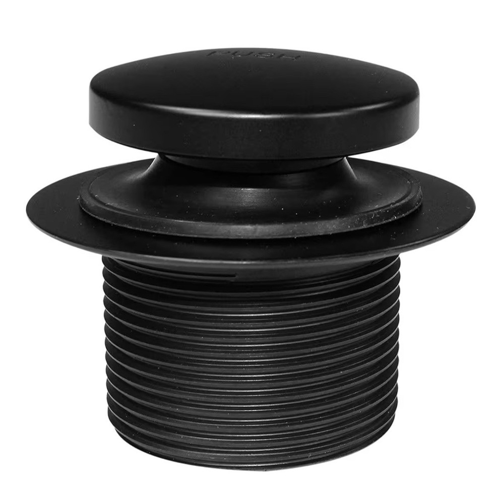 Westbrass R93-2-62 1-1/2" Coarse Thread Tip-Toe Bathtub Drain Trim Matte Black