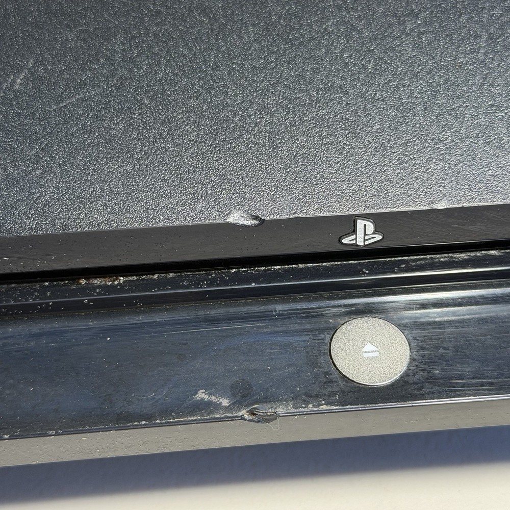 PlayStation 3 PS3 Slim Console With Controller & Cords, 4 Games TESTED