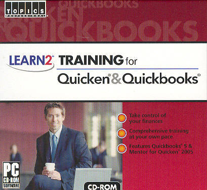 Training for Quicken 2005/Quickbooks 5 (Tutorial CD) Beginner Self Paced Lessons
