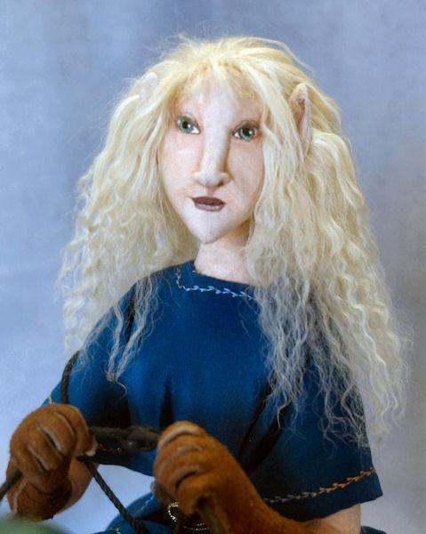 Cloth Doll Pattern "Dragonfly Rider" by Judy Skeel