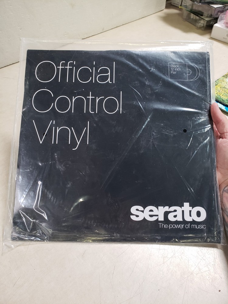 Serato 12" Control Vinyl (Pair, Black)