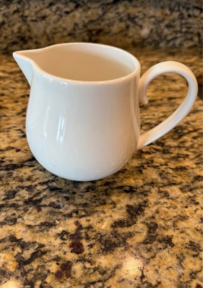 Sweese Ceramic Butter Dish, Sugar Bowl, & Creamer Set