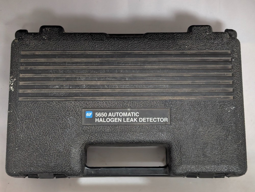 TIF 5650 Automatic Halogen Leak Detector + Case