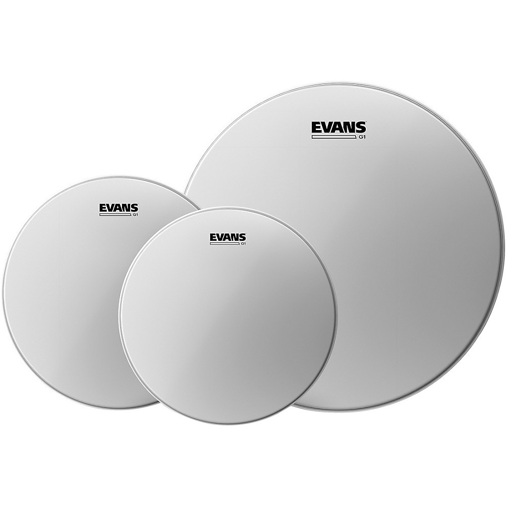 Evans G1 Coated Drumhead Pack Standard - 12/13/16