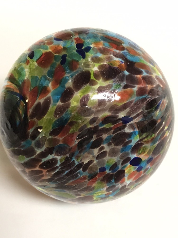 Pear Shaped Glass Oil Lamp