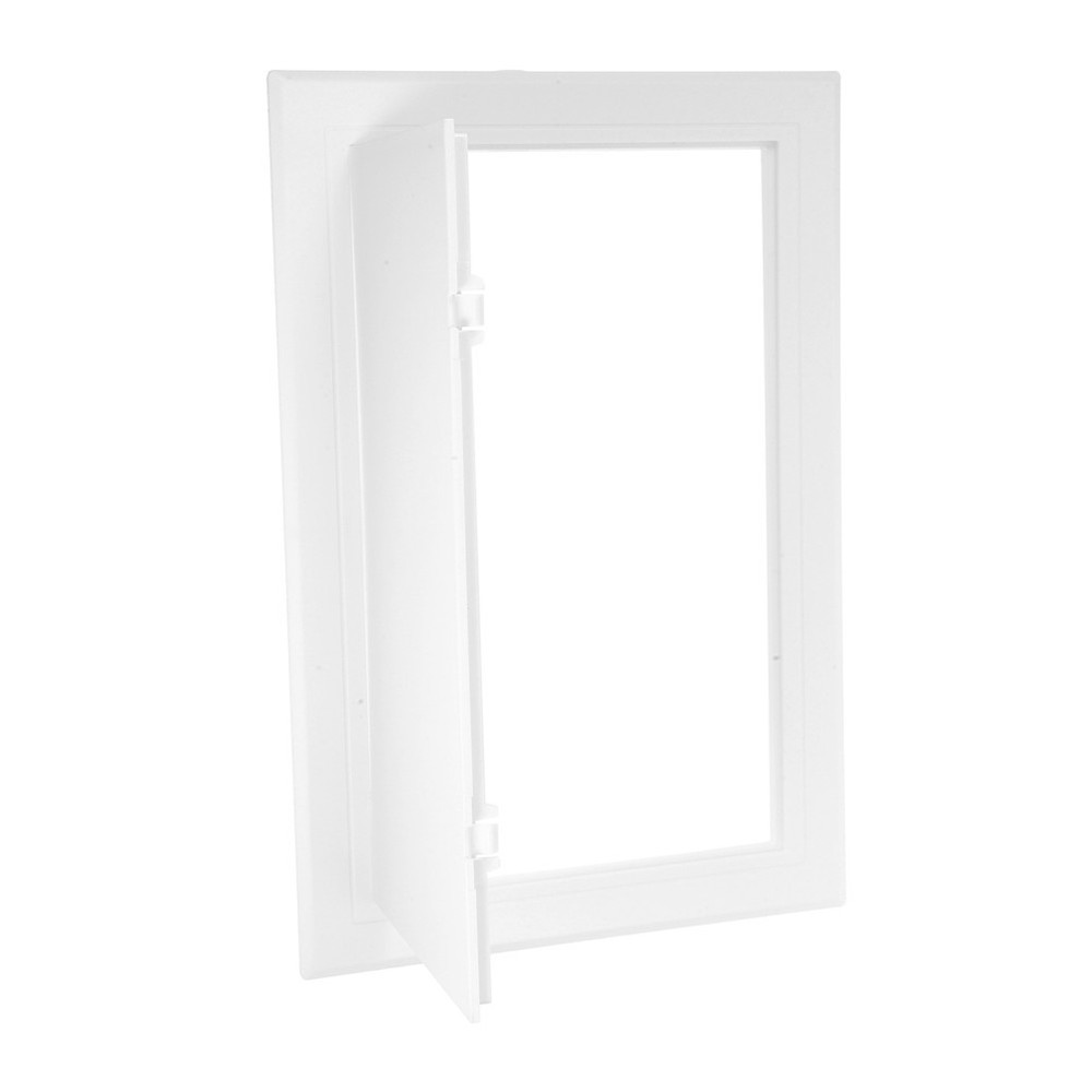 Wall Access Panel For Drywall Ceiling With White ABS Decorative Cover