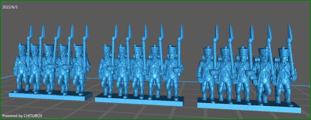 French line 1808-12 - 15mm epic size