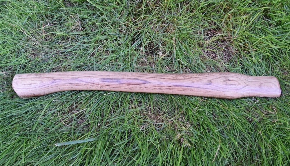 Hickory 18" CURVED Stiletto Hammer REPLACEMENT HANDLE Fire Finished & Lacquered
