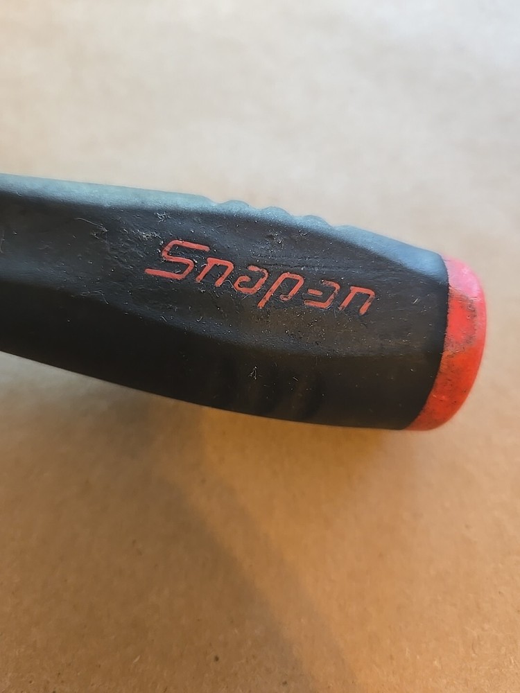 Snap On T30 Tamper Resistant Torx Screwdriver Red/Black Handle
