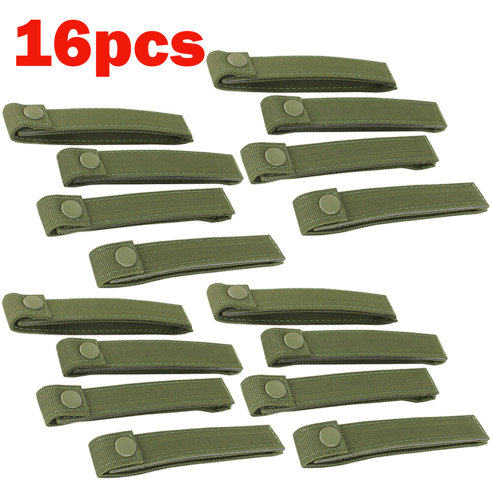 8/16PCS 6" MOD MOLLE PALS Modular Web Gear Replacement Tie Straps US