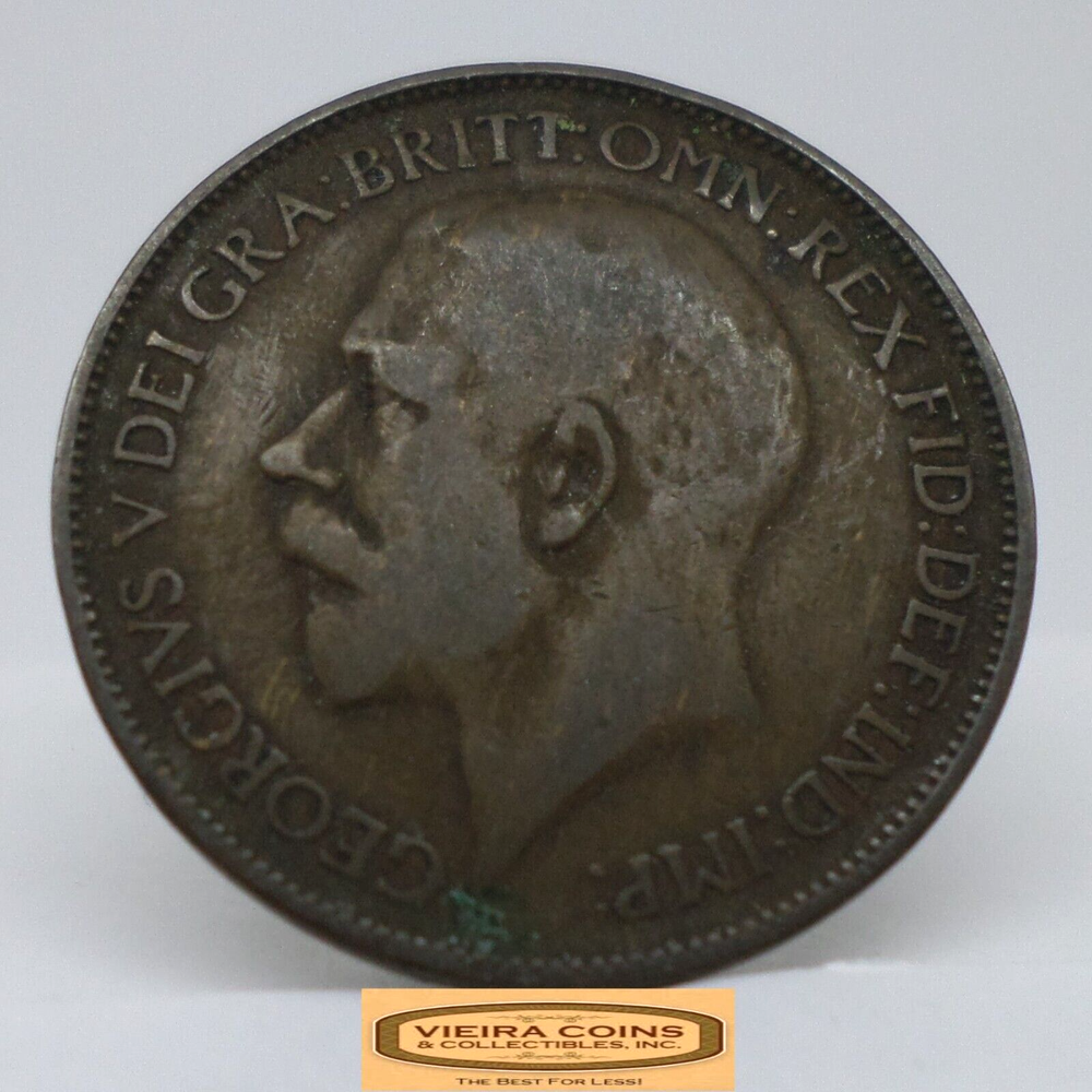 1921 Great Britain Half Penny - #C36681NQ