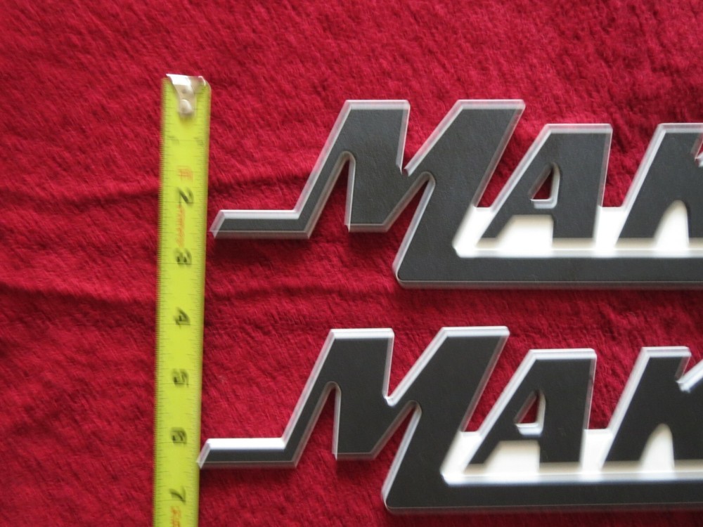 Mako Boat Emblems / Badges (Large) 3" High - SINGLE