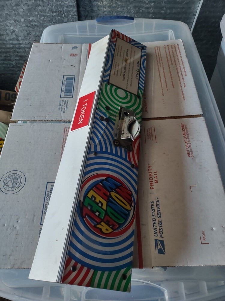 wonderwheel arcade redemption control panel #228