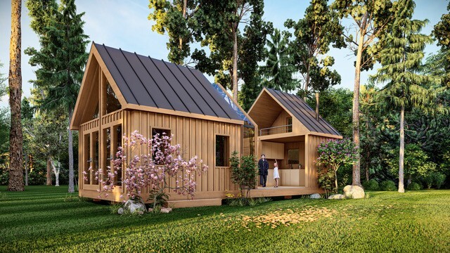 Tiny House Sliding Cabin Catalog